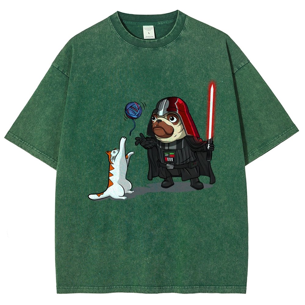 Tales From The Paw Side Vintage Distressed T-shirt