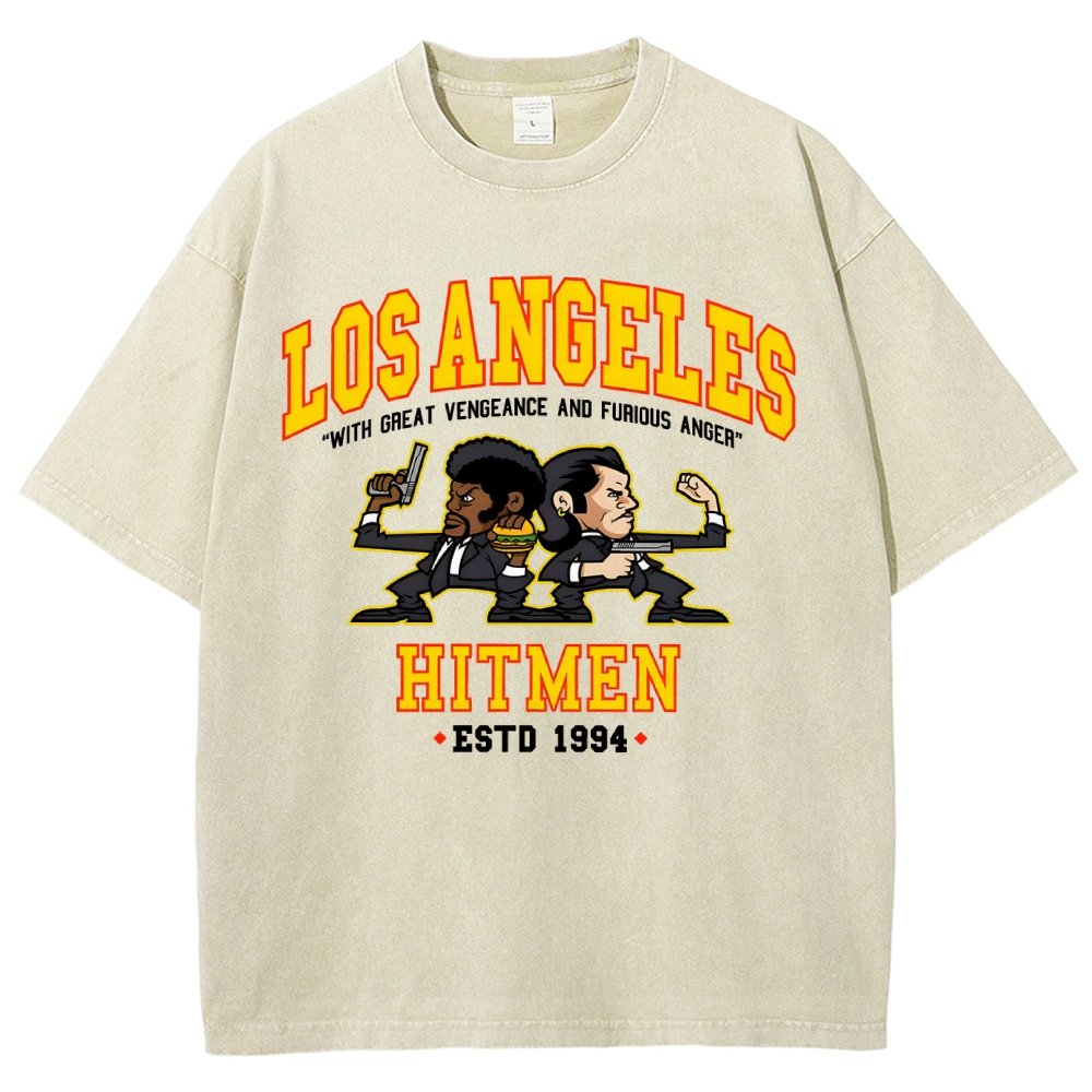 Los Angeles Hitmen Vintage Distressed T-shirt