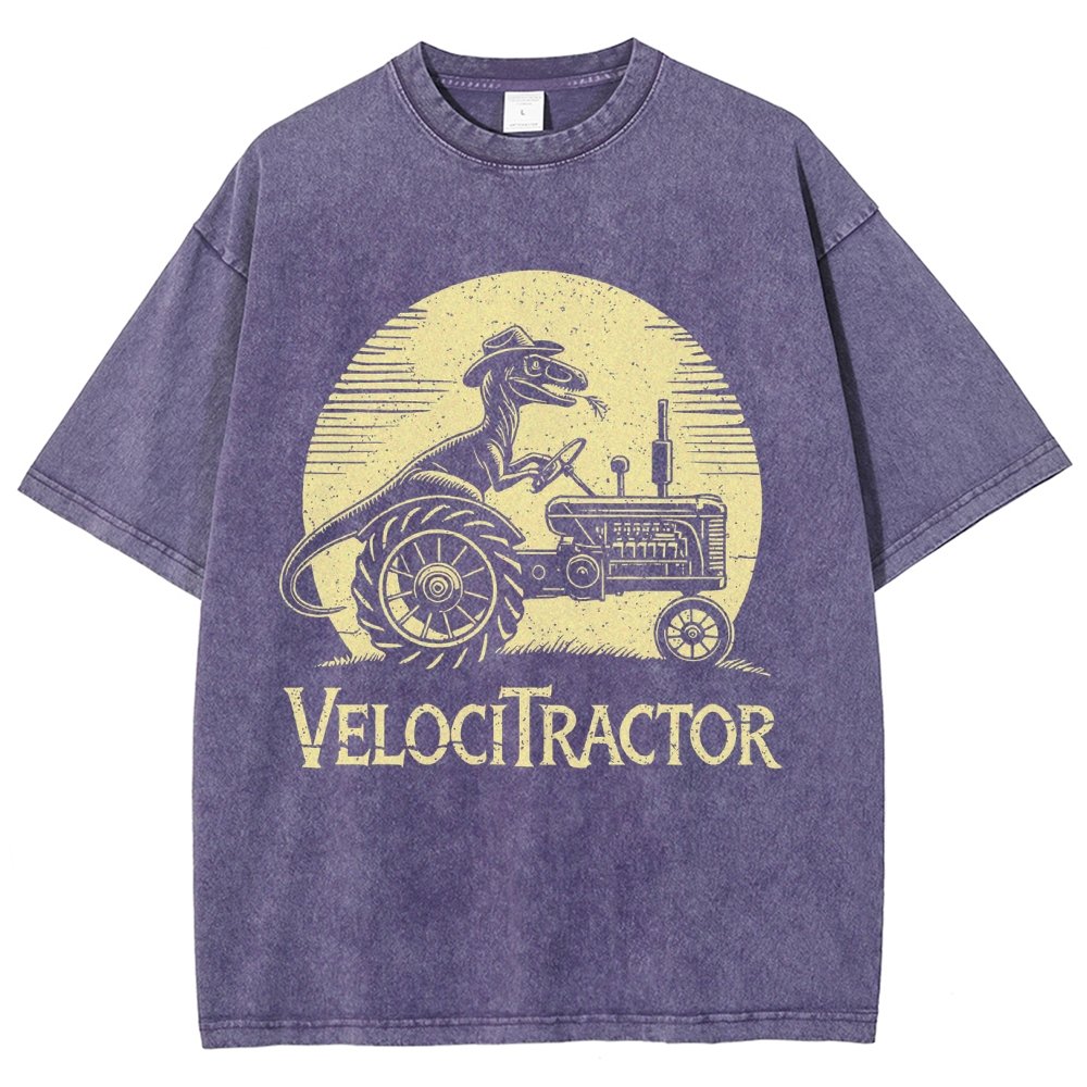 VelociTractor Vintage Distressed T-shirt