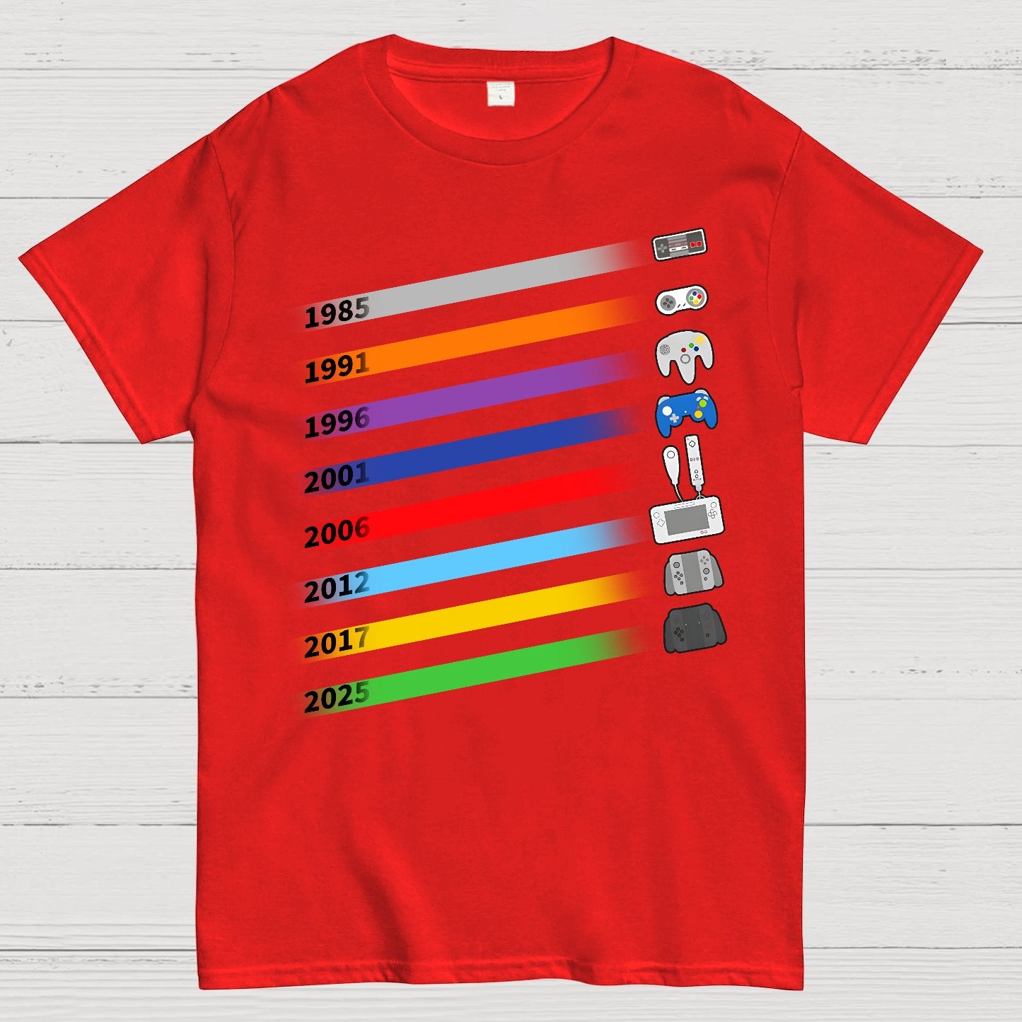 Console Evolution Geek T-Shirt