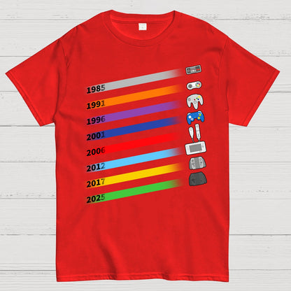 Console Evolution Geek T-Shirt