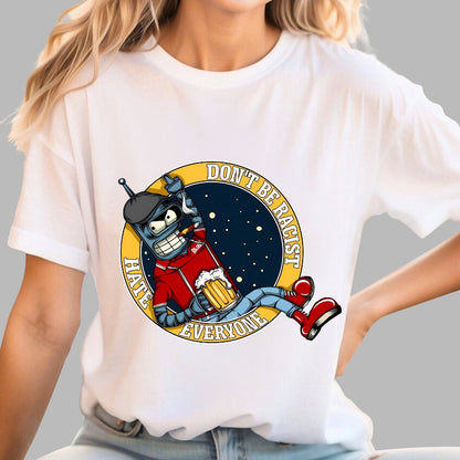 Don't Be Racist Geek T-Shirt