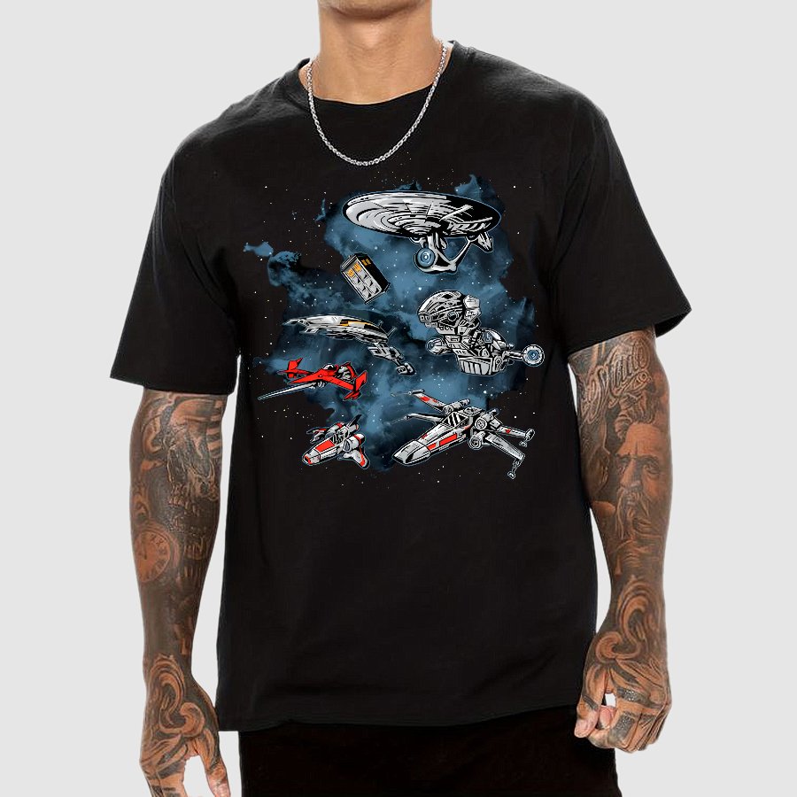Ultimate Space Fleet Geek T-Shirt