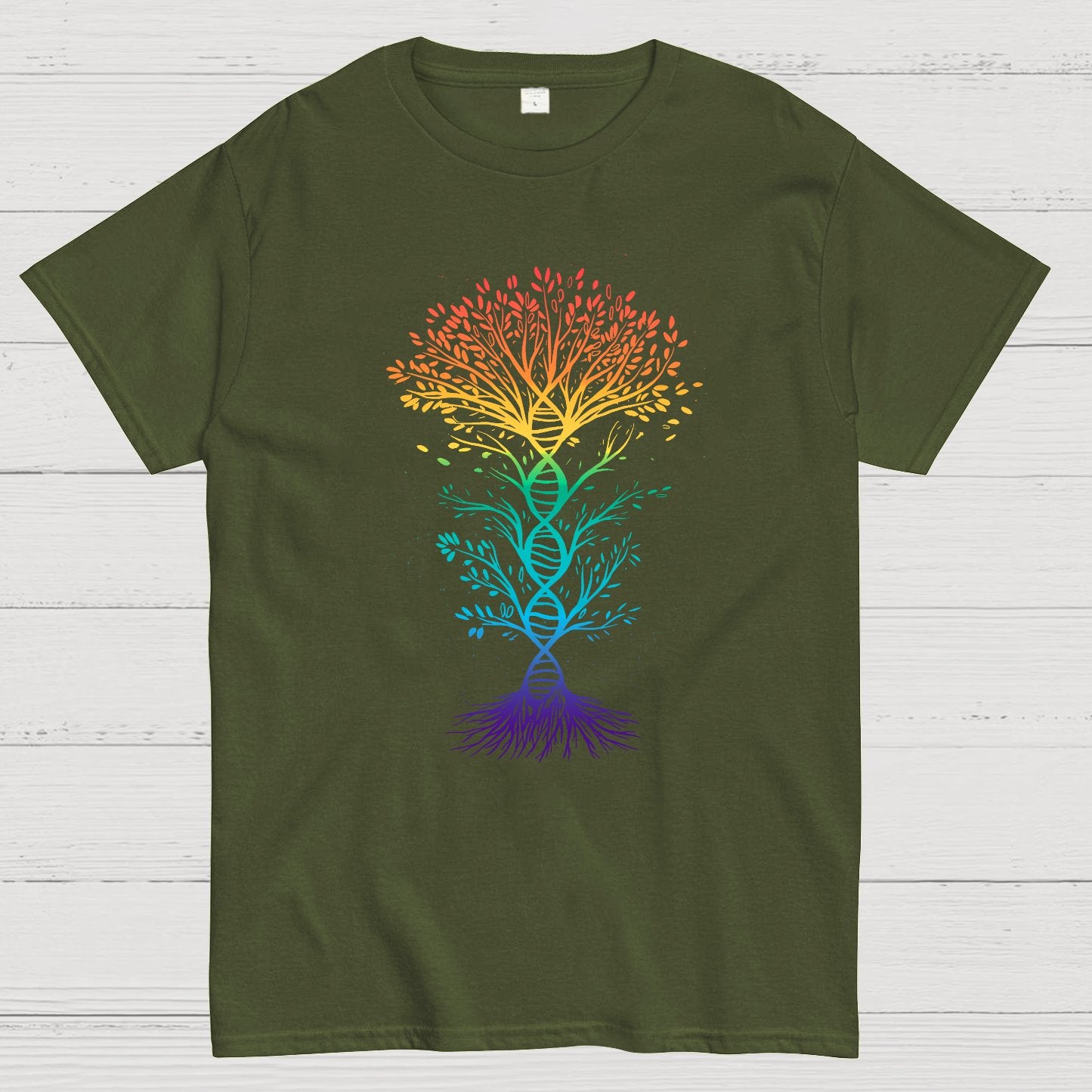 DNA Tree Of Life Science Geek T-Shirt
