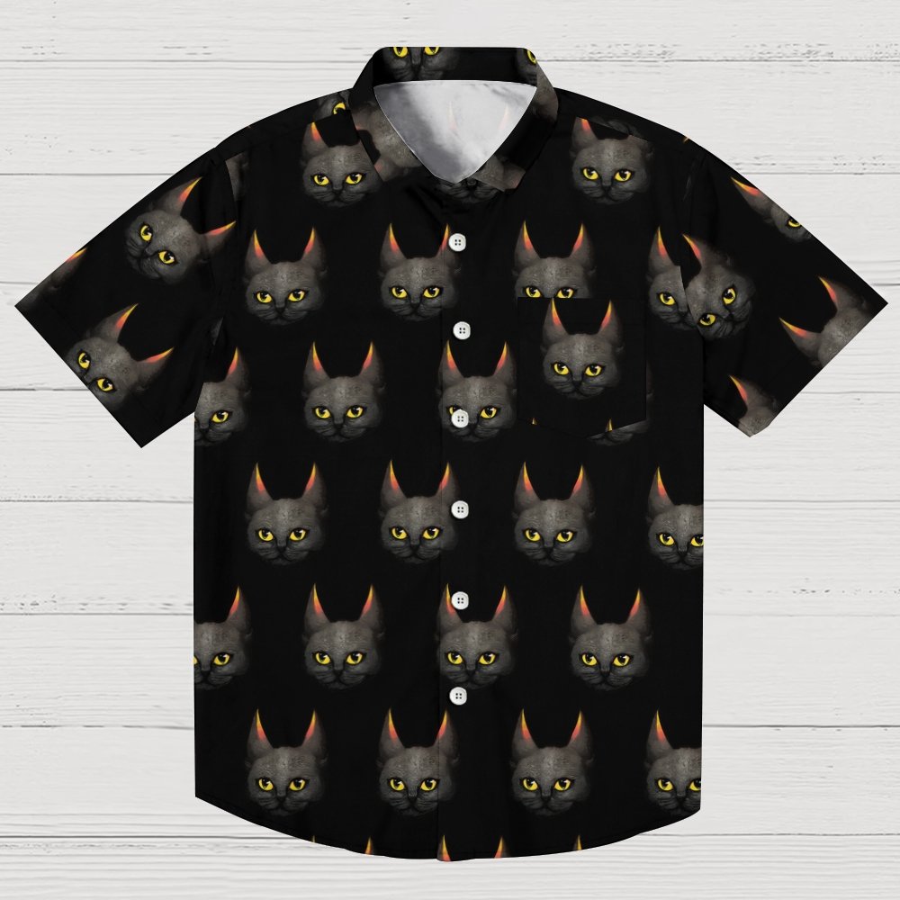 Vintage Cat Geeky Shirt