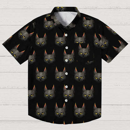 Vintage Cat Geeky Shirt