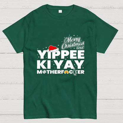 Merry Christmas and yippee ki yay motherf*cker Geek T-Shirt