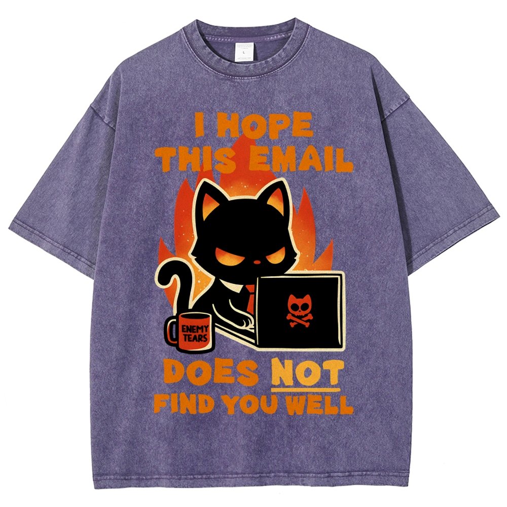 Fur-mal Wishes Vintage Distressed T-shirt