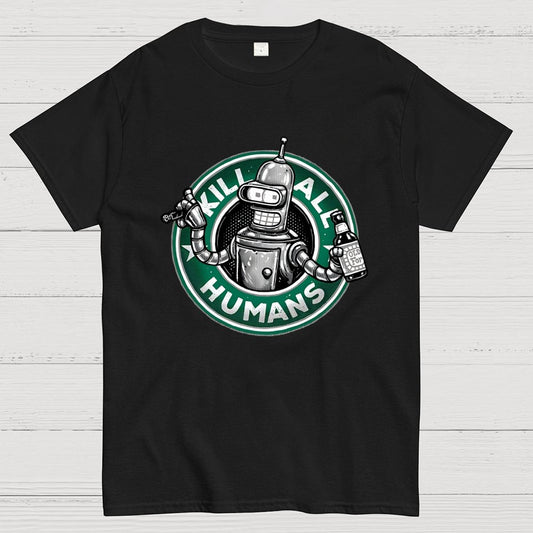 Machines VS. Humans Geek T-Shirt