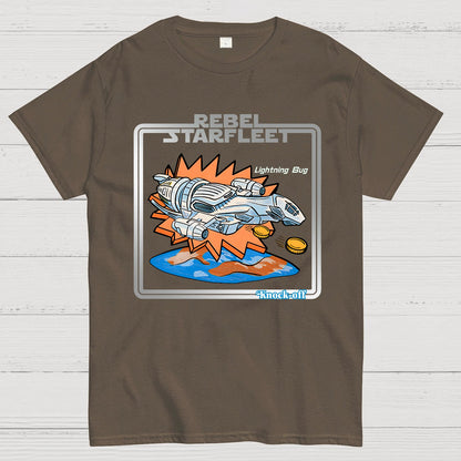 Lightning Bug Knock-off Spaceship Geek T-Shirt