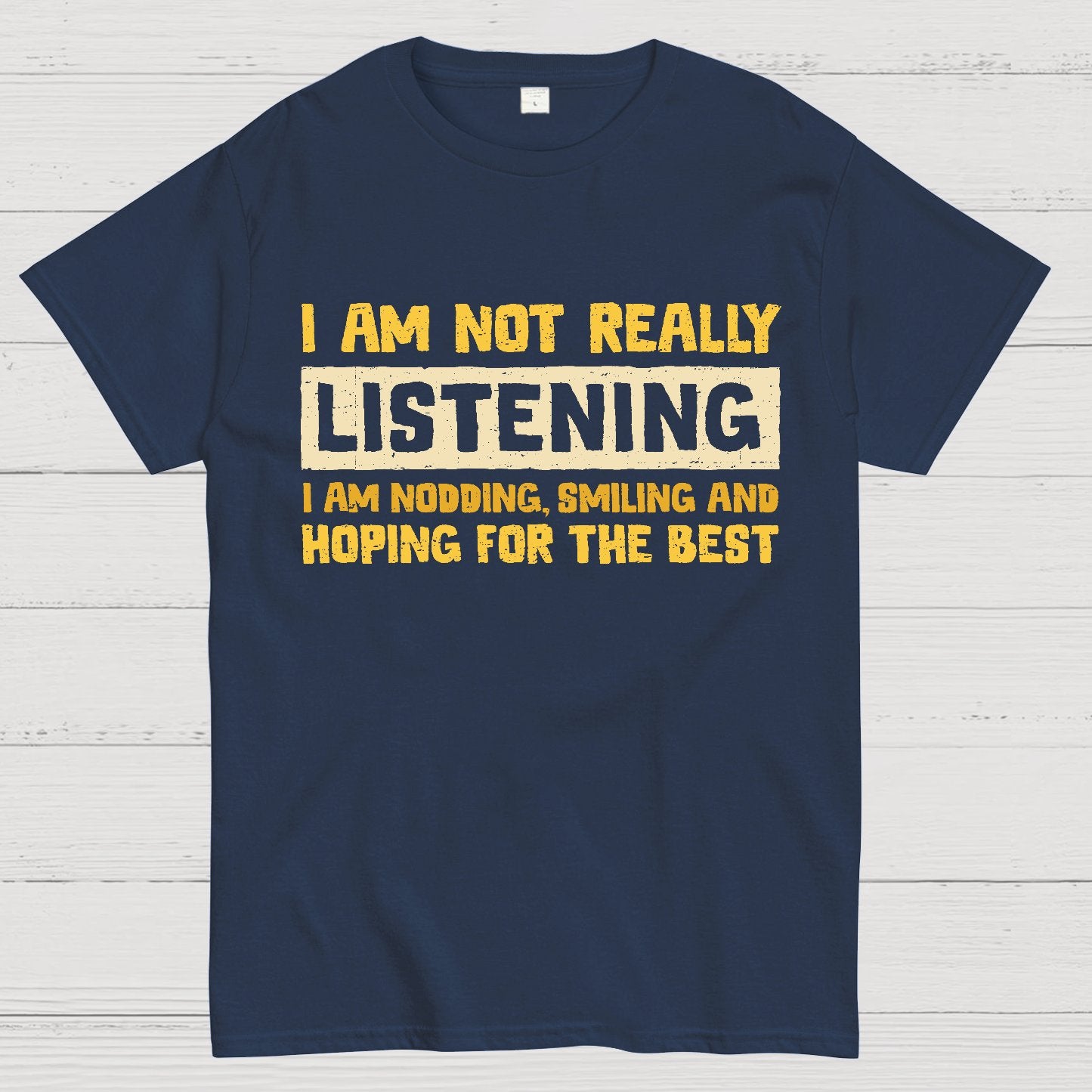 Hoping For The Best Geek T-Shirt