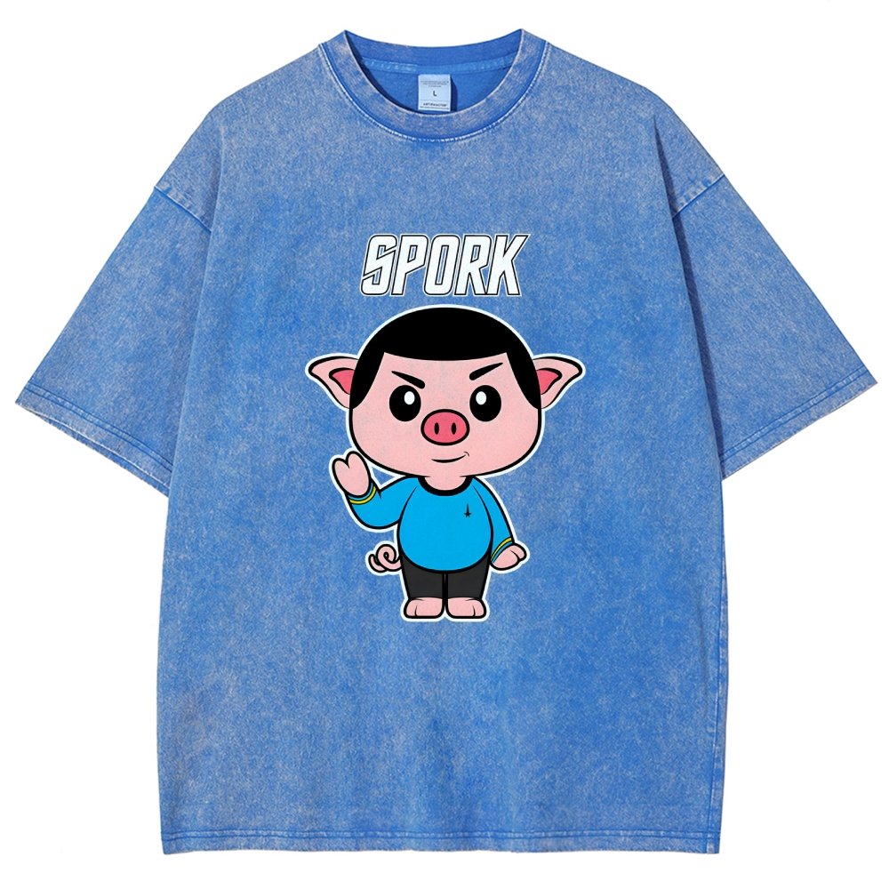 Spork Vintage Distressed T-shirt