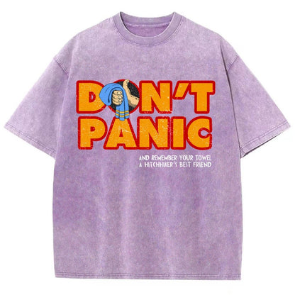 Pon't Panic Vintage Distressed T-shirt
