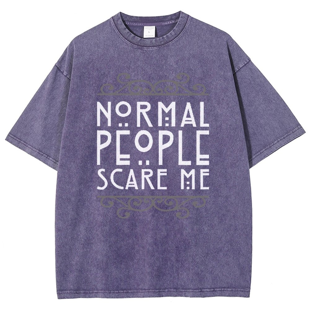 People Are Scary Vintage Distressed T-shirt