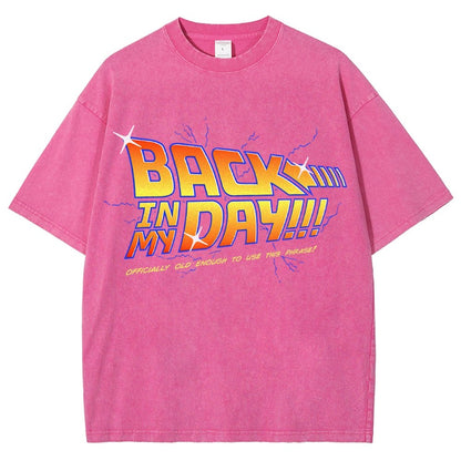 Back in my day! Vintage Distressed T-shirt