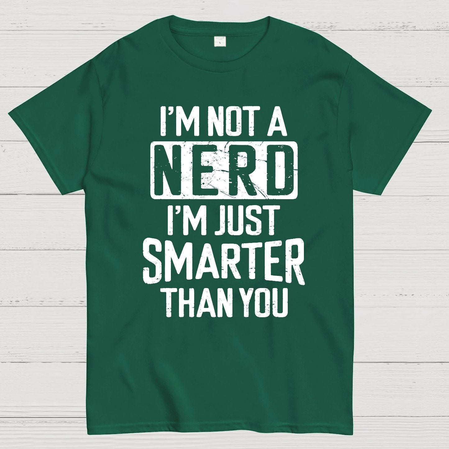 Funny Nerd T-shirt Smart person Geek T-Shirt