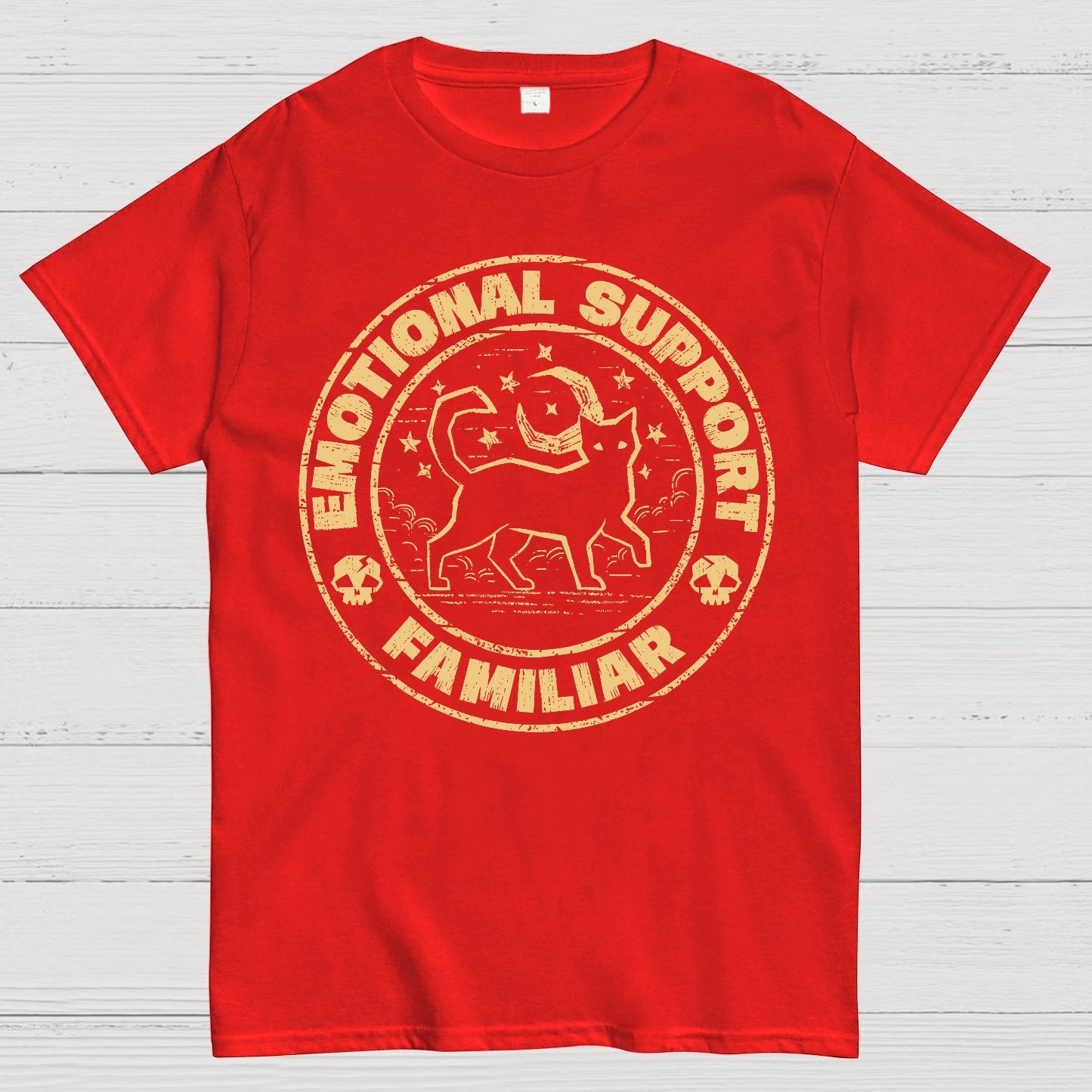 Emotionally Supportive Familiar Geek T-Shirt
