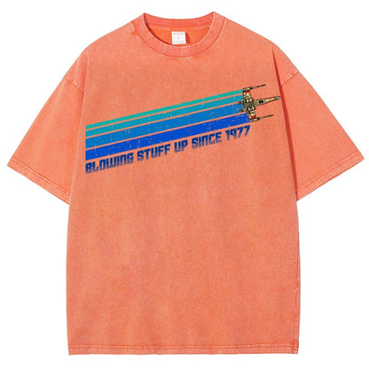 Blowing Stuff Up Since 1977 Vintage Distressed T-shirt