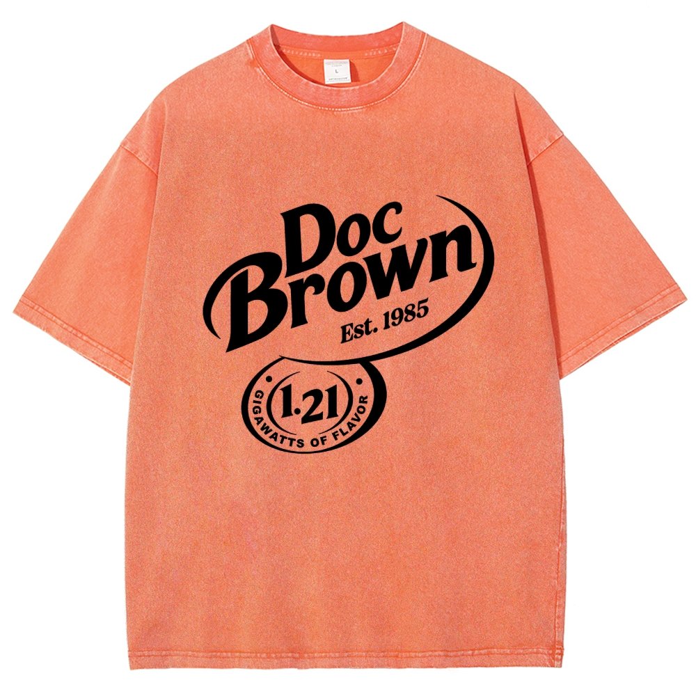 Back To The Flavor Vintage Distressed T-shirt