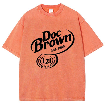 Back To The Flavor Vintage Distressed T-shirt