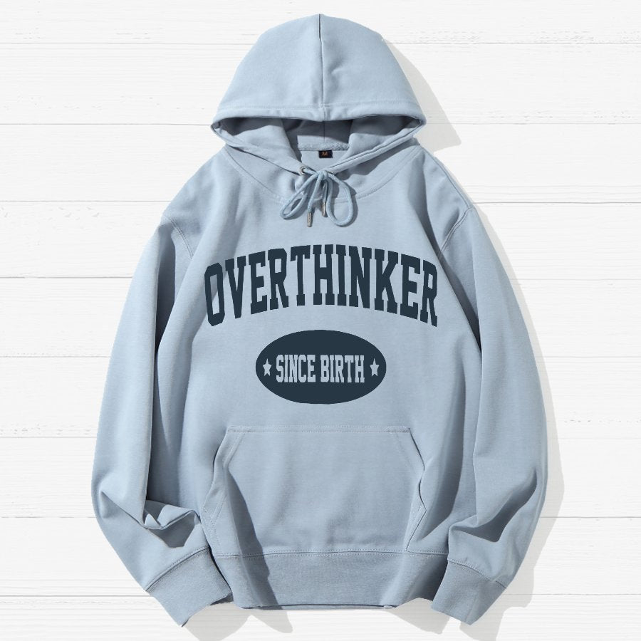 Overthinking Geek Cotton Hoodie