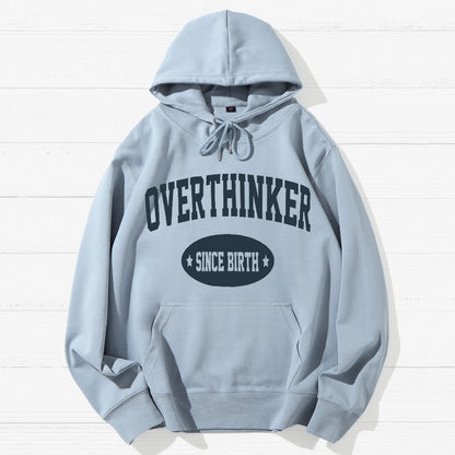 Overthinking Geek Cotton Hoodie