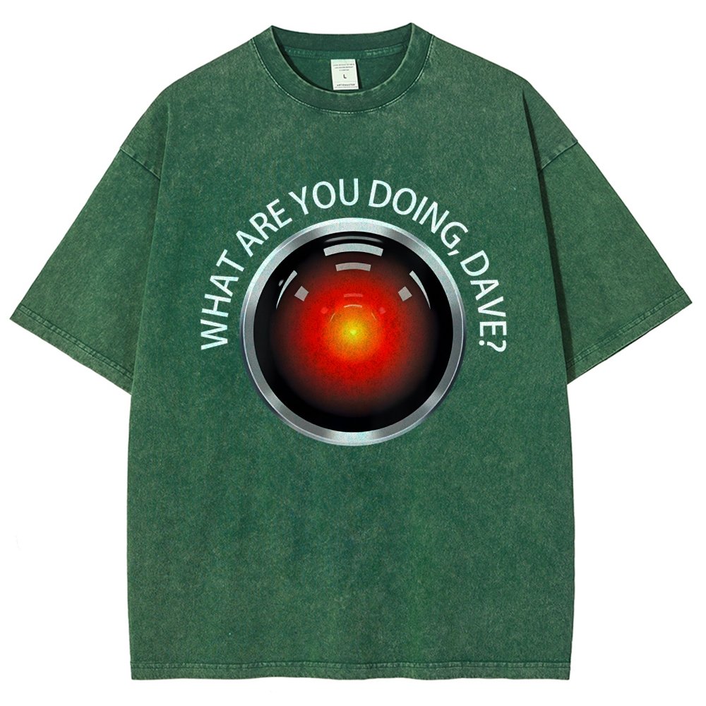 What Are You Doing Dave Vintage Distressed T-shirt
