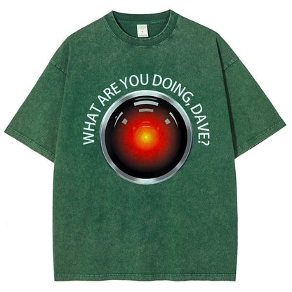 What Are You Doing Dave Vintage Distressed T-shirt
