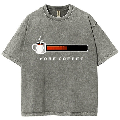 Coffee Bar Vintage Distressed T-shirt