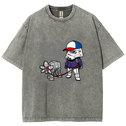 Stranger Duo Vintage Distressed T-shirt