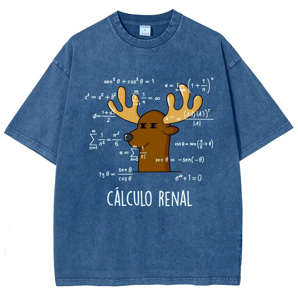 Calculo Renal Vintage Distressed T-shirt