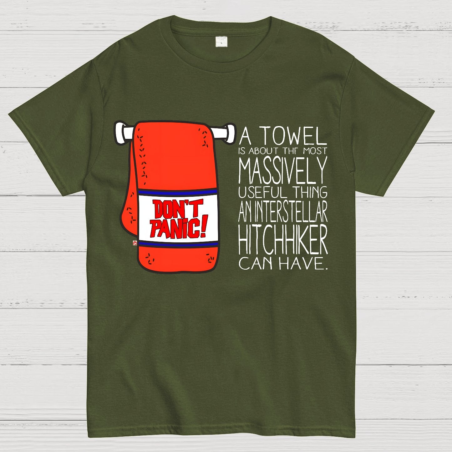 Don't Panic Geek T-Shirt