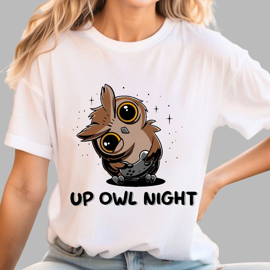 Wise Owl Night Geeky T-Shirt