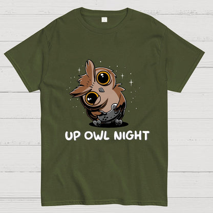 Wise Owl Night Geeky T-Shirt