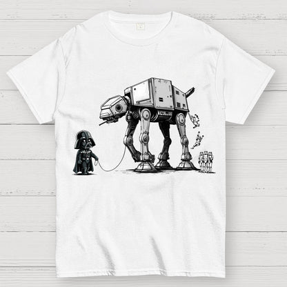 Imperial Robot Dog Poop Geek T-Shirt
