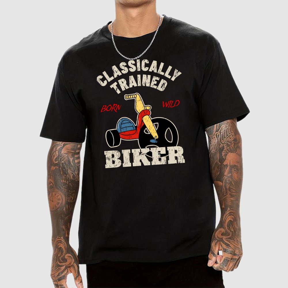 Classically Trained Biker Geek T-Shirt
