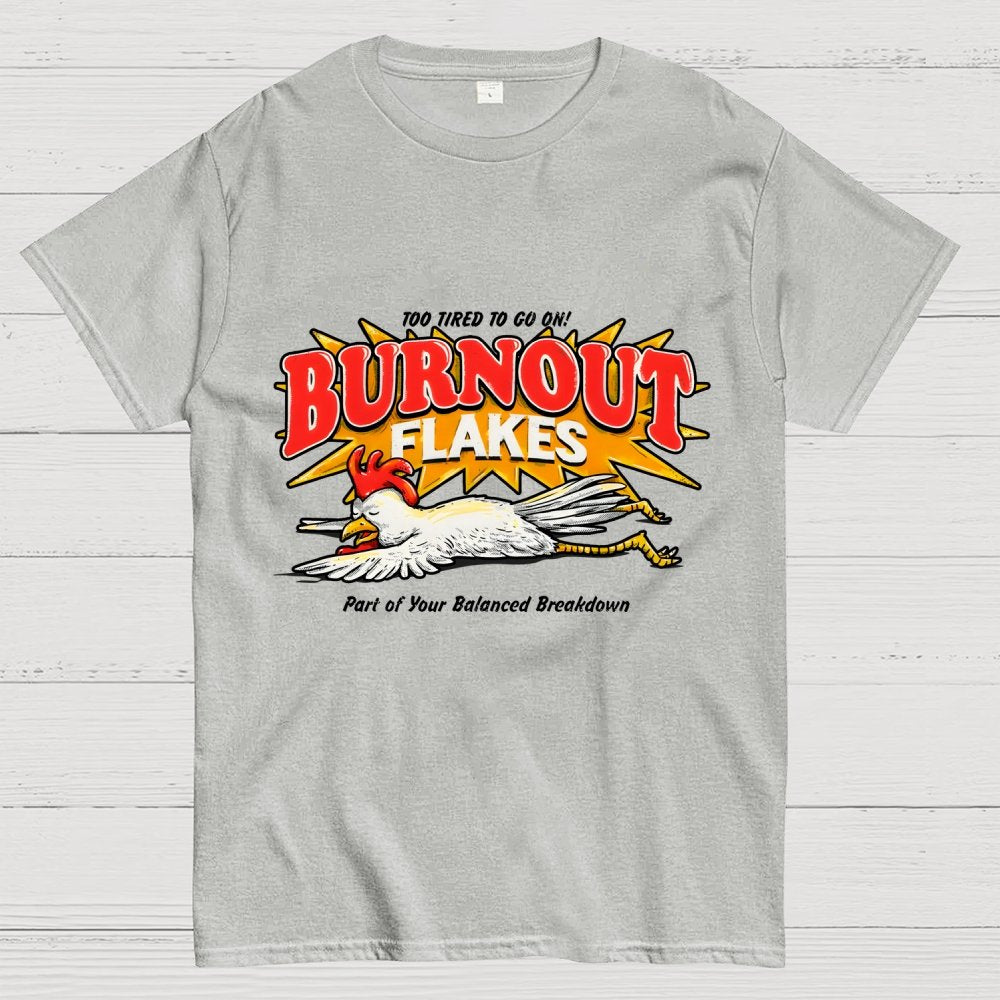 Burnout Flakes Geek T-Shirt