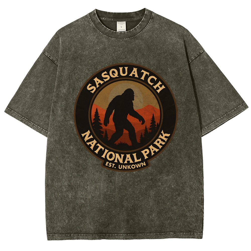 Sasquatch National Park Vintage Distressed T-shirt