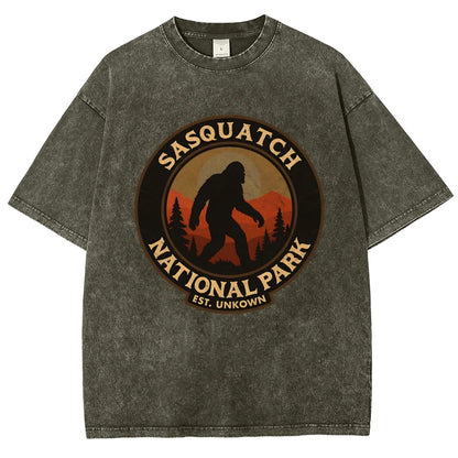 Sasquatch National Park Vintage Distressed T-shirt