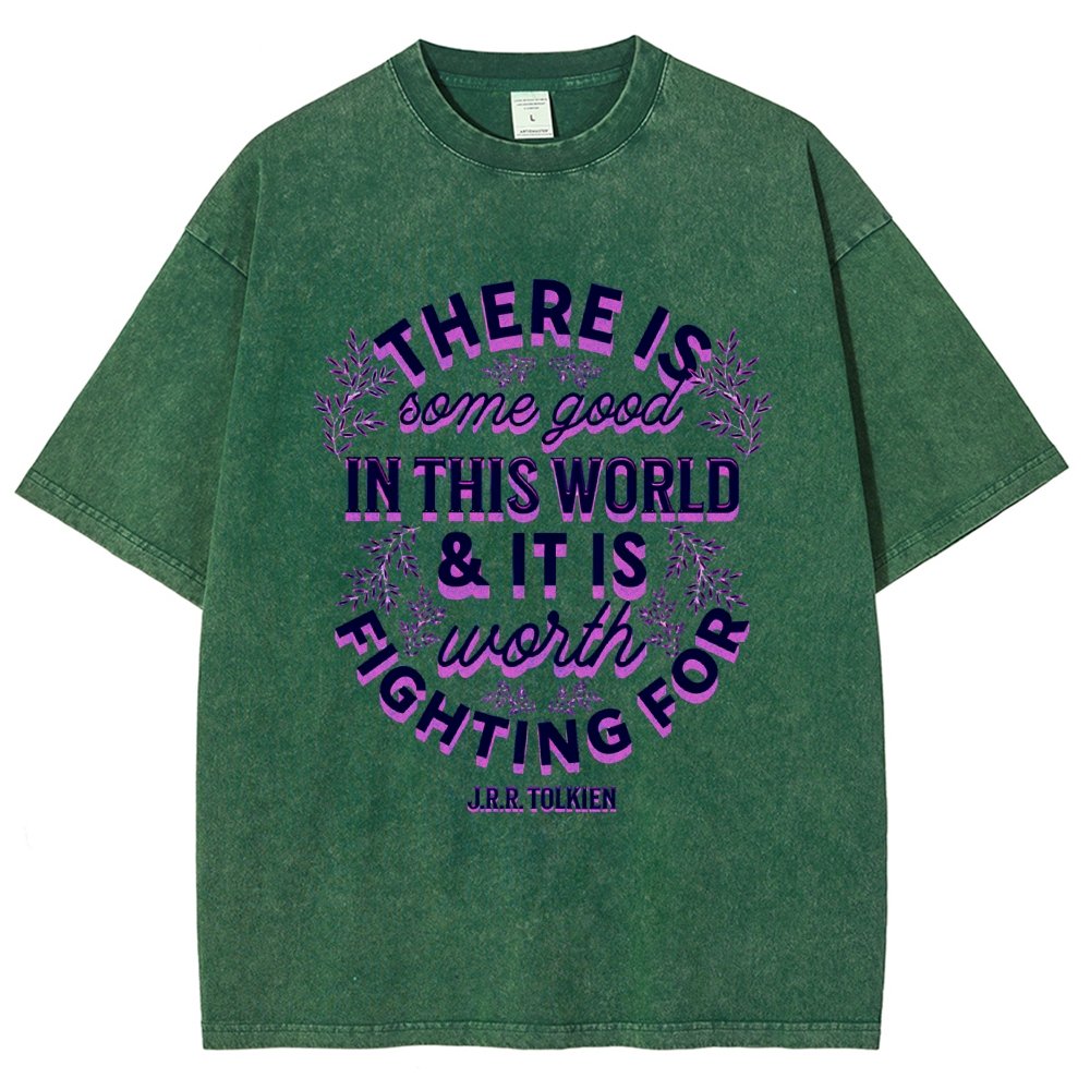 There is Some Good in This World Vintage Distressed T-shirt
