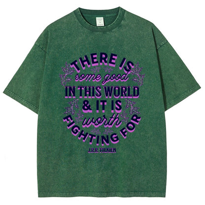 There is Some Good in This World Vintage Distressed T-shirt