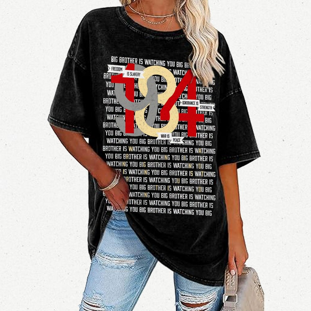 1984 Vintage Distressed T-shirt