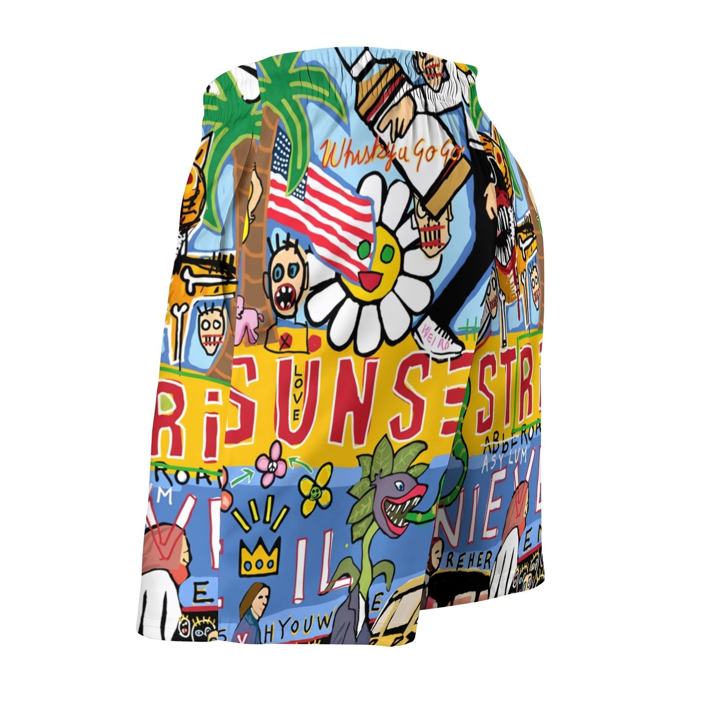 Vintage Graffiti Geek Shorts