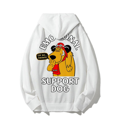 Support Or Not? Printed Back Unisex Cotton Hoodie