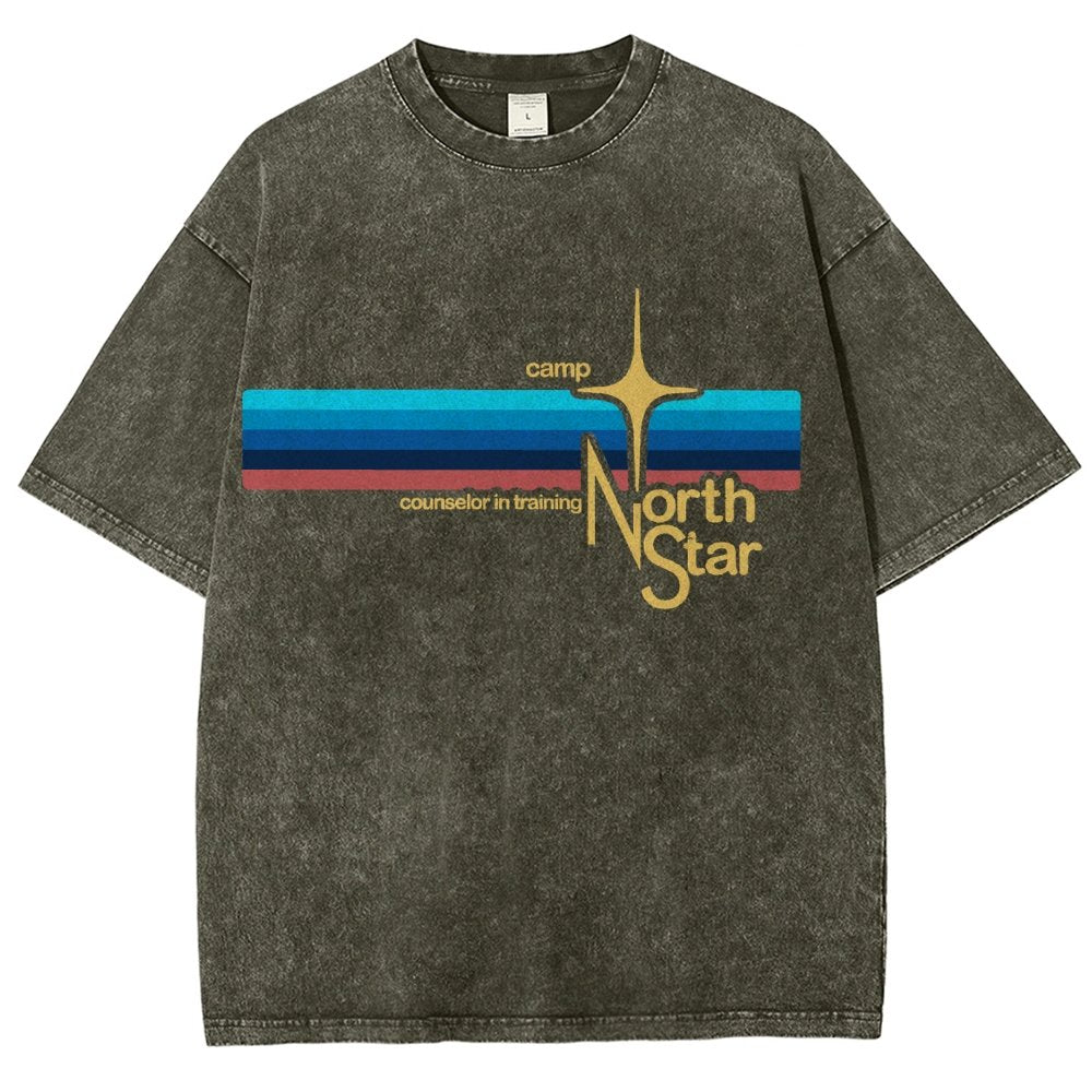 Camp North Star Vintage Distressed T-shirt