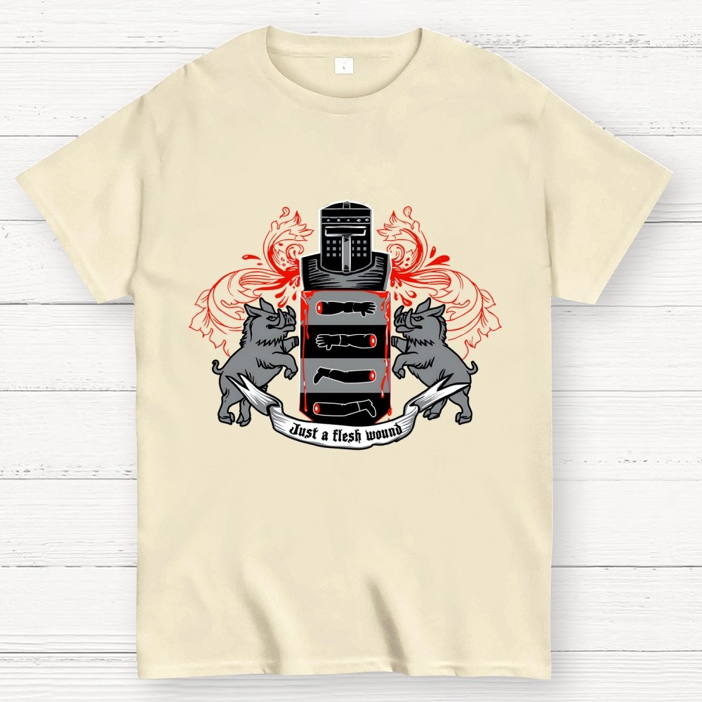 Black Knight Coat of (No) Arms Geek T-Shirt
