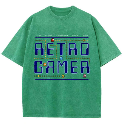 Retro Gamer Vintage Distressed T-shirt