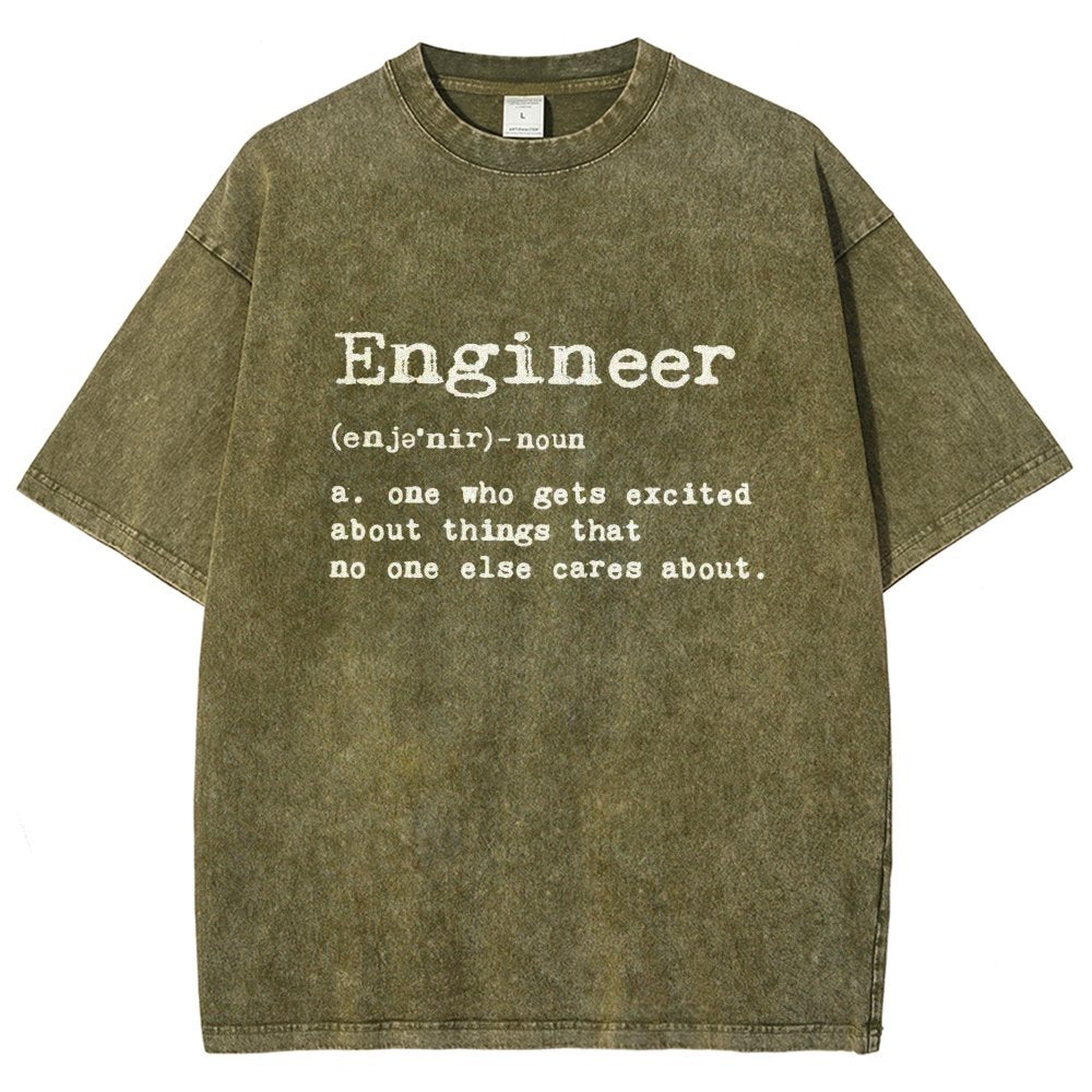 Engineer Definition  Vintage Distressed T-shirt