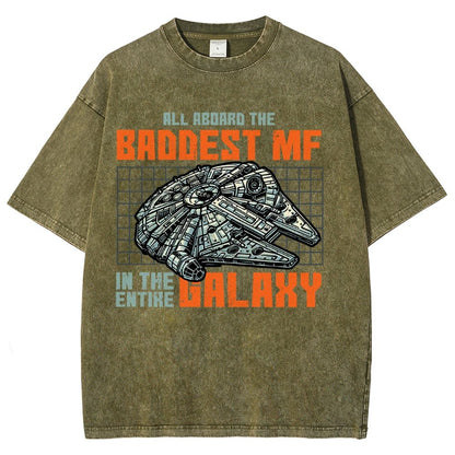 Baddest in the galaxy Vintage Distressed T-shirt