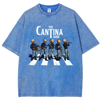 The Space Band Vintage Distressed T-shirt